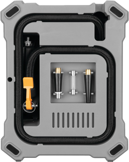 12V DIGITAL TIRE INFLATOR W/ AUTO-STOP AND LED LIGHT