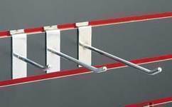 CHROME SLAT HOOK 4in.