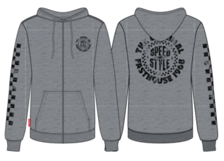 ORIGIN ZIP-UP GRAY 2XL