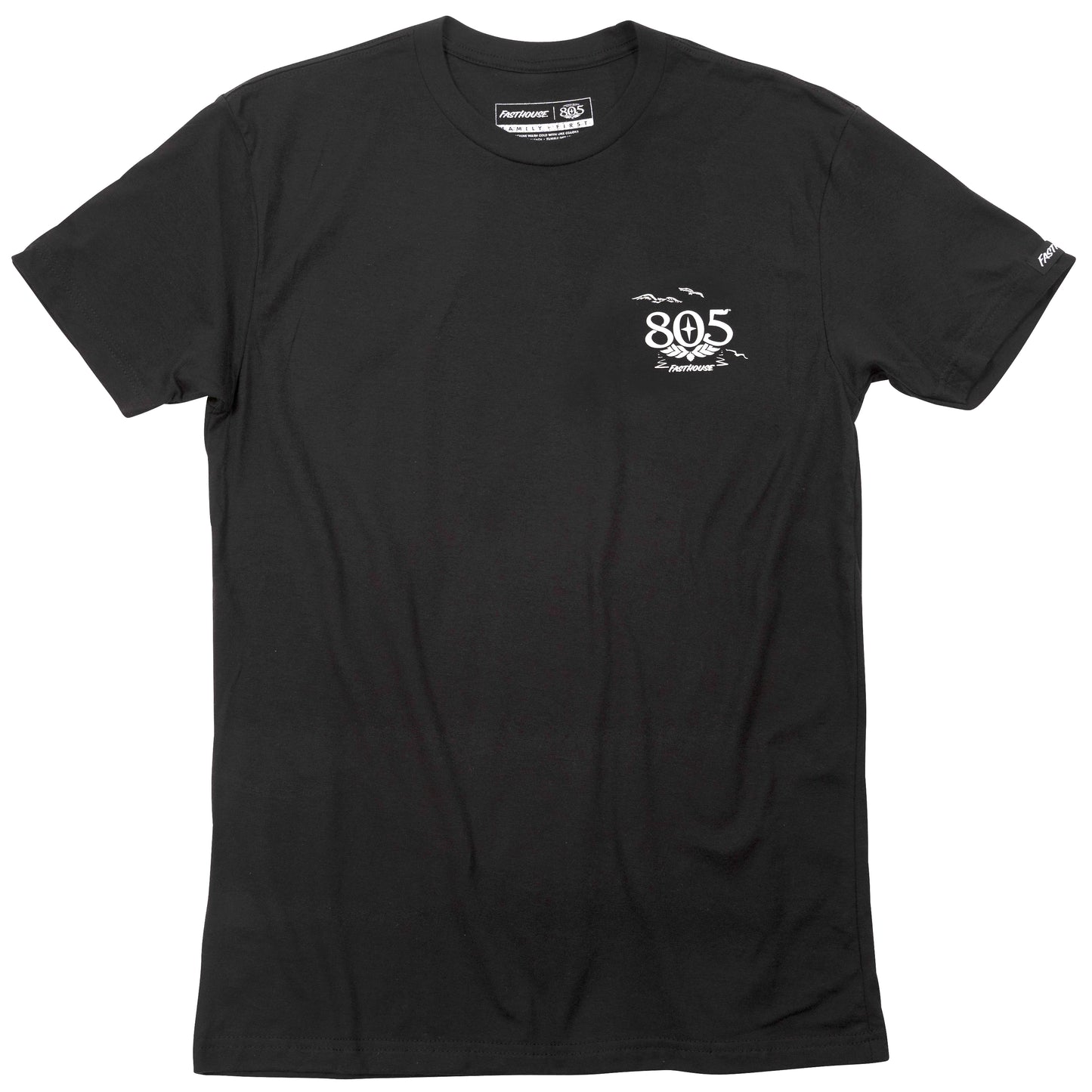805 DAWN PATROL TEE BLK LRG