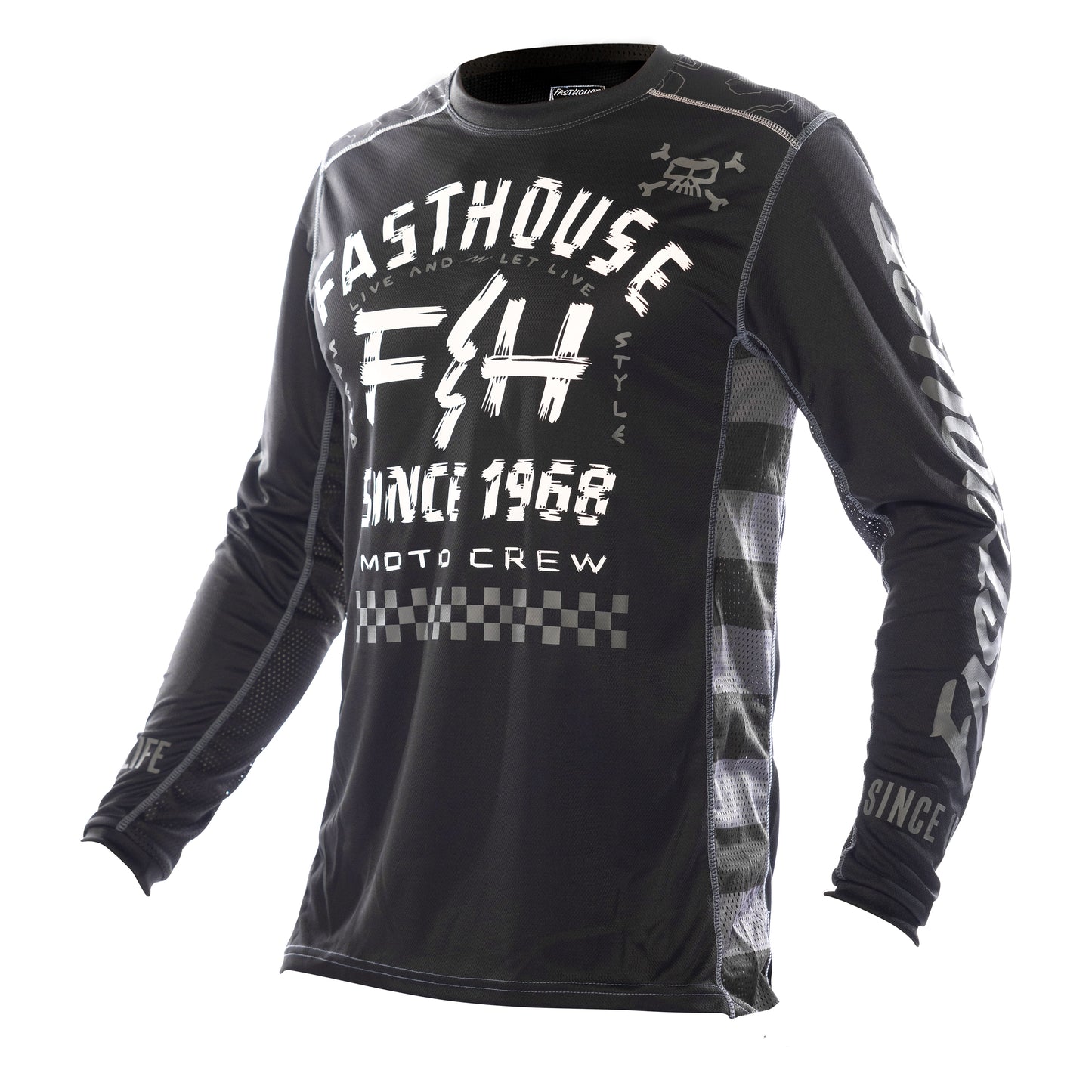 OFF-ROAD JERSEY BLK/WHITE 2X