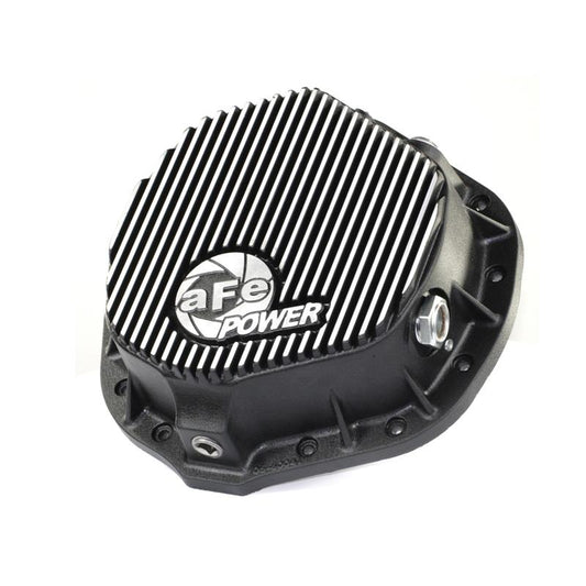 AFE Rear Differential Cover (Black Machined; Pro Series); Dodge/RAM 94-14 Corporate 9.25 (12-Bolt)