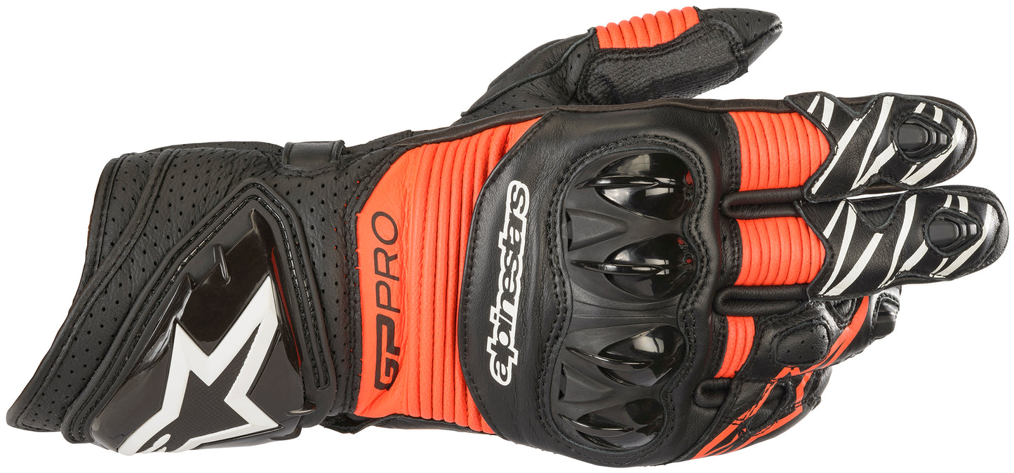 GP PRO RS3 GLOVE BK RD FL 2X