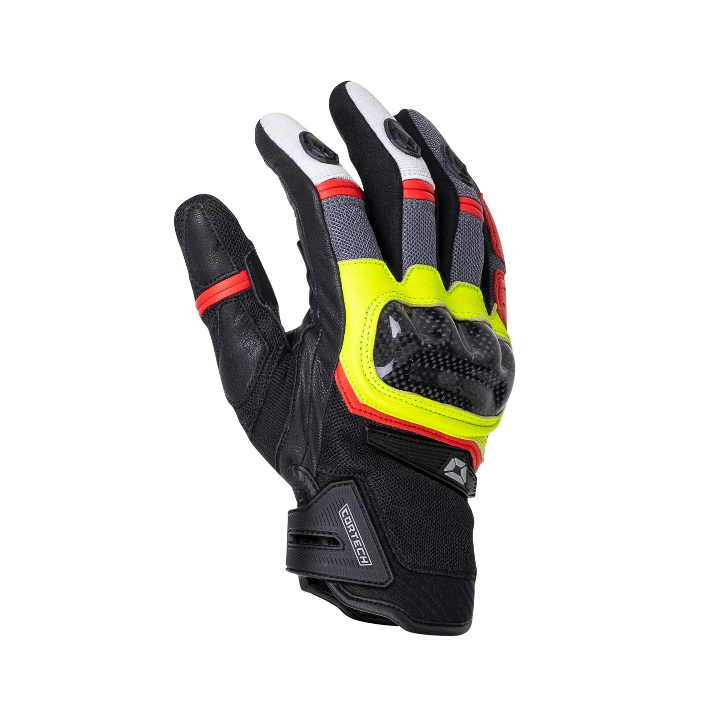 SONIC-FLO GLOVE RED/HVZ SML