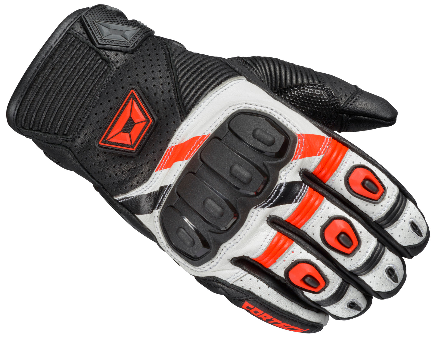 MANIX ST GLV RD/WHT SML