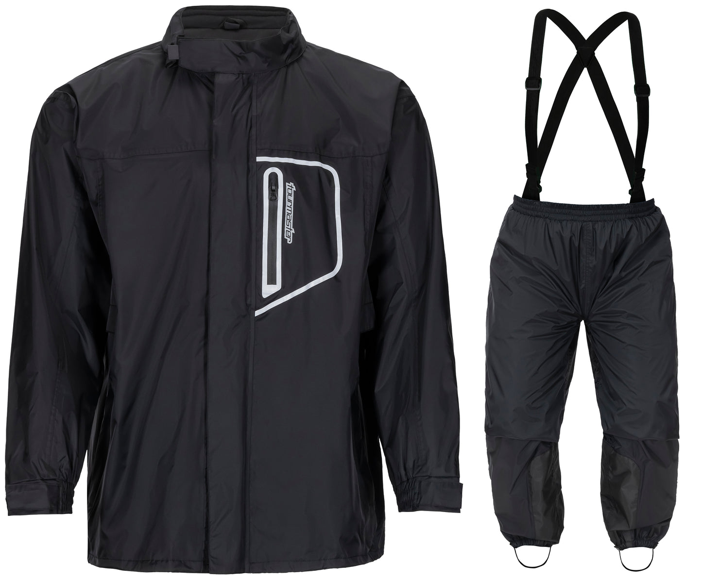 DEFENDER RAINSUIT BLACK LRG
