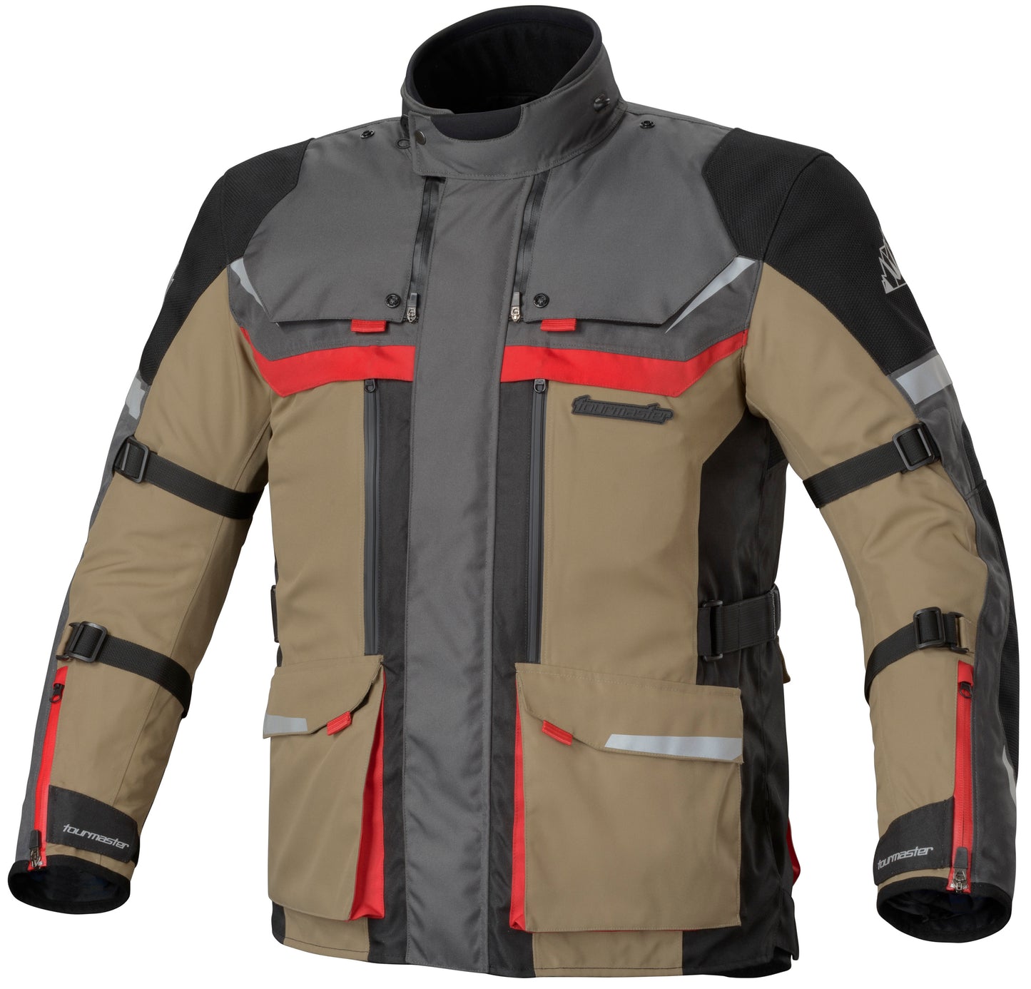 MARINER LAM JKT SAND/GRY SML