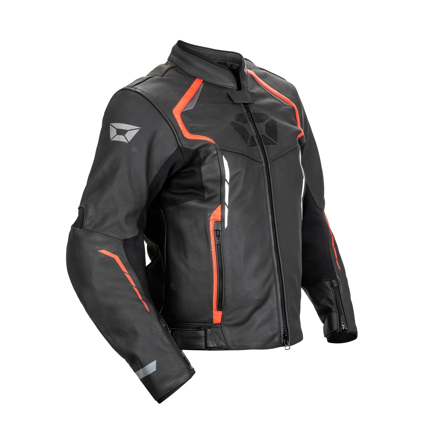 CHICANE JACKET BLK/RED LRG