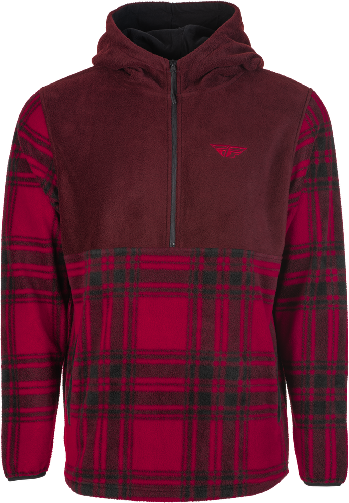 FLY HALF ZIP PULLOVER HOODIE