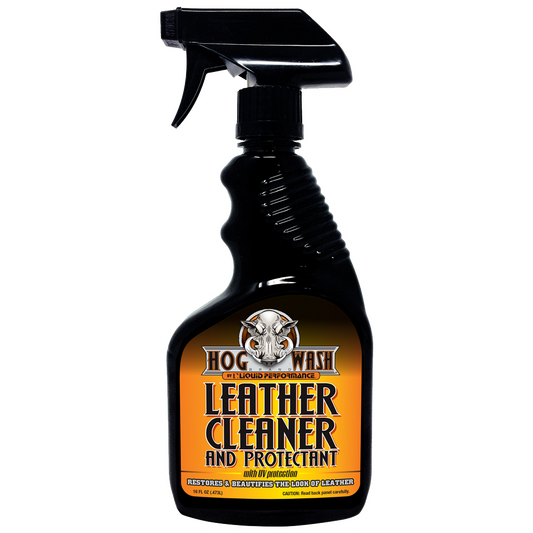 HOG WASH LEATHER CLEANER & PROTECTANT W/UV PROTECTION