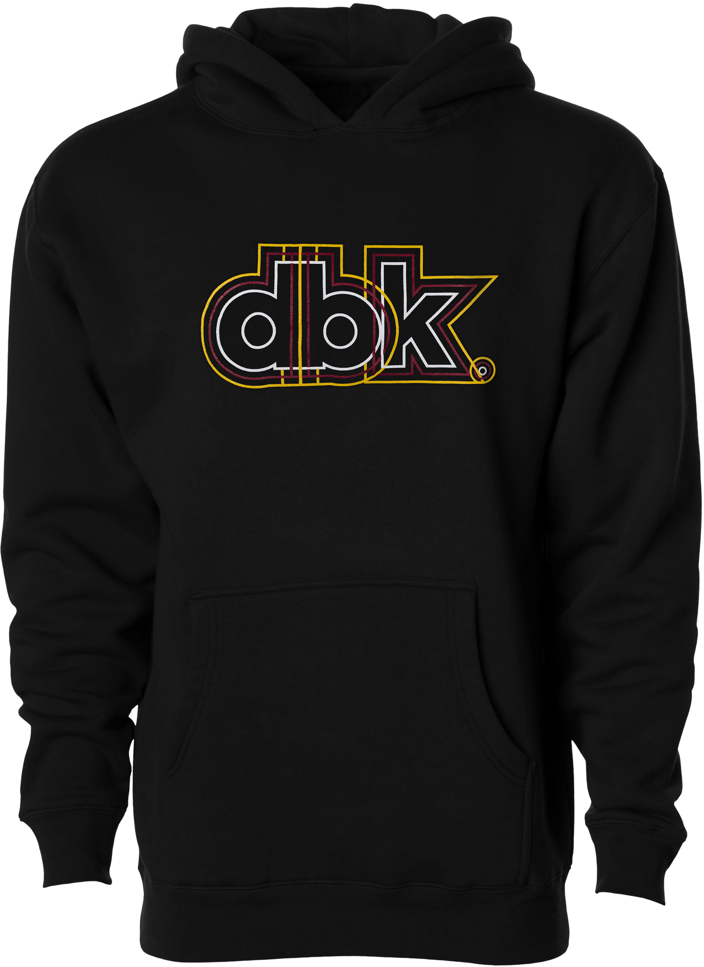 LINED UP YOUTH HOODIE BLACK