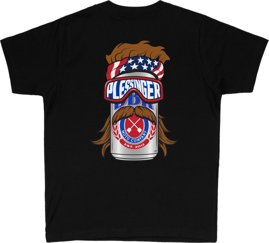 MULLET MADNESS TEE BLACK