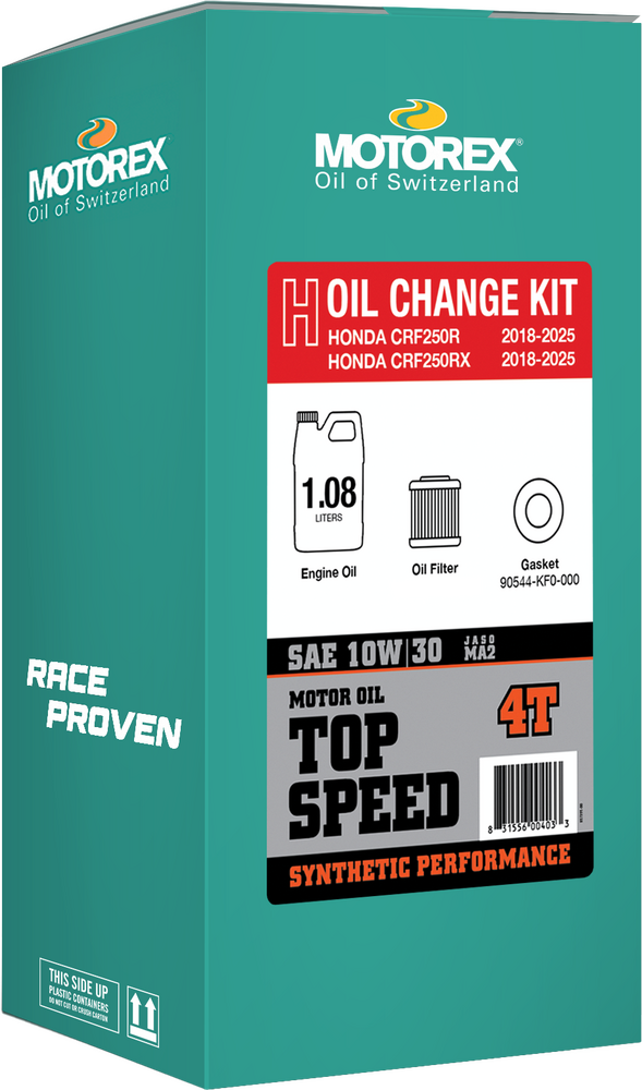 TOP SPEED OIL CHANGE KIT 1.08L 10W/30 HON