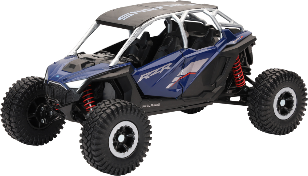 1:18 SCALE POLARIS RZR PRO R4 ROCK CRAWLER AZURE CRYSTAL