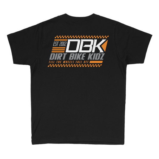 WE RACE YOUTH TEE BLACK