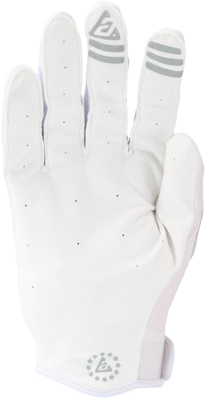Answer Ascent Gloves White/Grey Youth - Medium