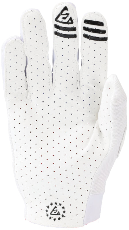 Answer Aerlite Gloves White/Black Logo - Small