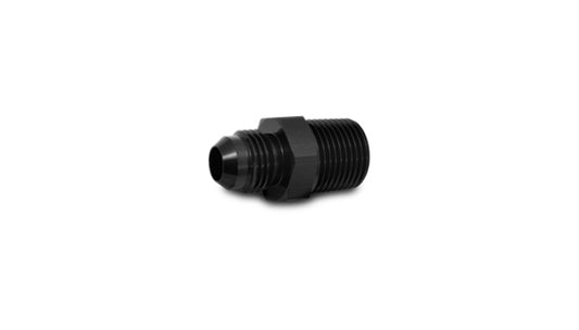 Vibrant -16AN to 1in NPT Straight Adapter Fitting - Aluminum