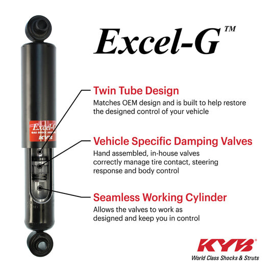 KYB Shocks & Struts Excel-G Front Left 16-22 Honda Pilot