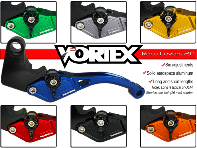 Vortex Racing H-L204 H626 Clutch Lever Long- Black