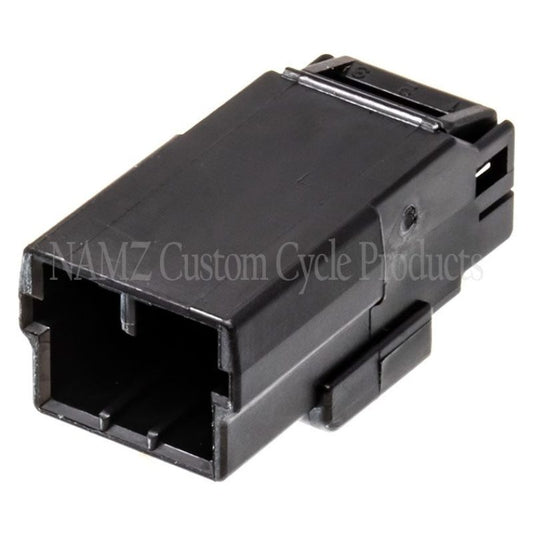 NAMZ AMP Multilock 3-Position Male Wire Cap Housing (HD 73103-96BK)