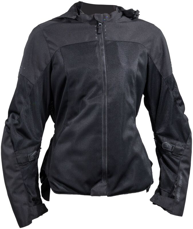 Speed and Strength Starstruck Mesh Jacket Black Womens - Large
