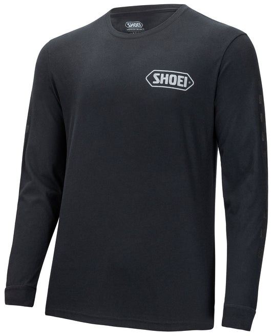 SHOEI CORP LOGO LS T BKGU SM