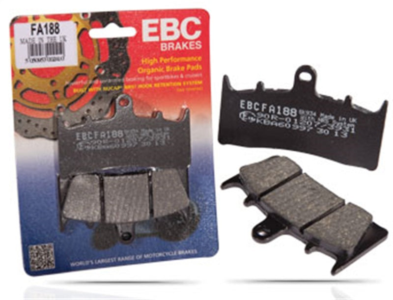 EBC 02-06 Triumph Hinckley Bonneville America 790cc Rear Left FA-SFA-TT-X Brake Pads