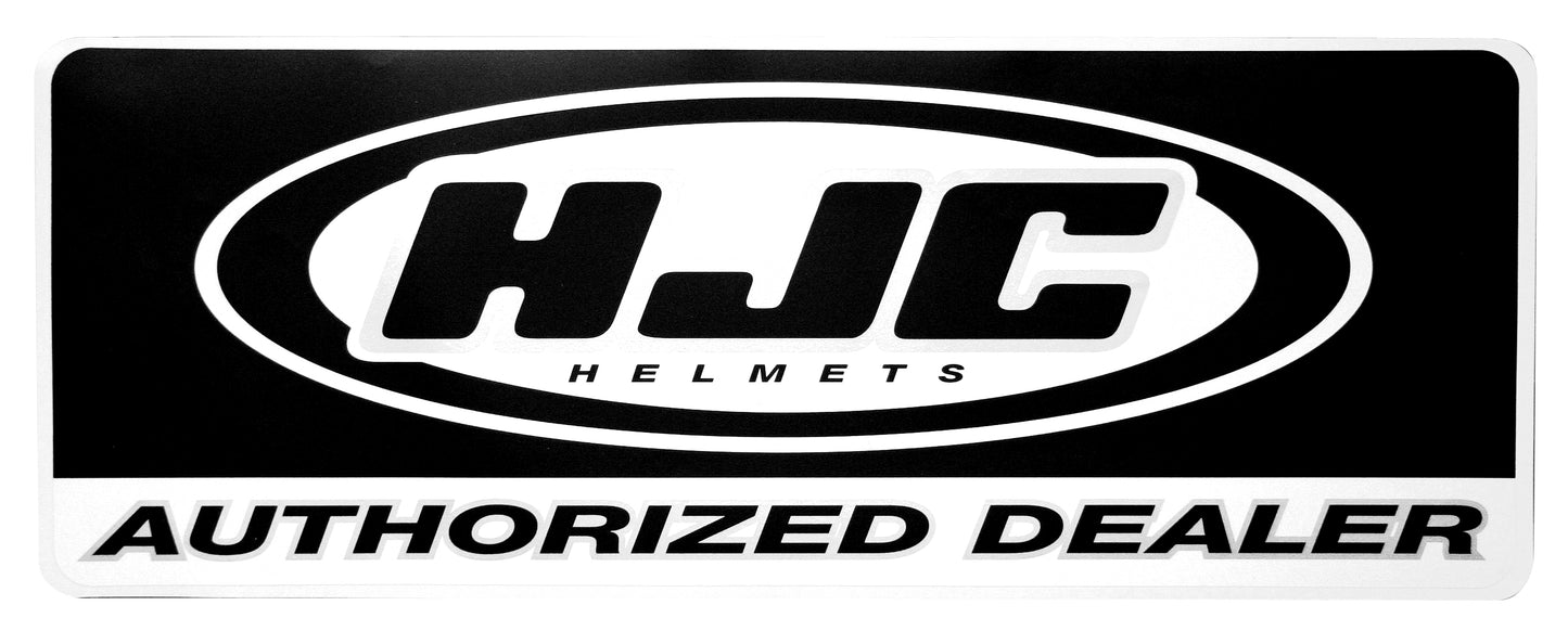 HJC AUTHORIZED DEALER STICKR