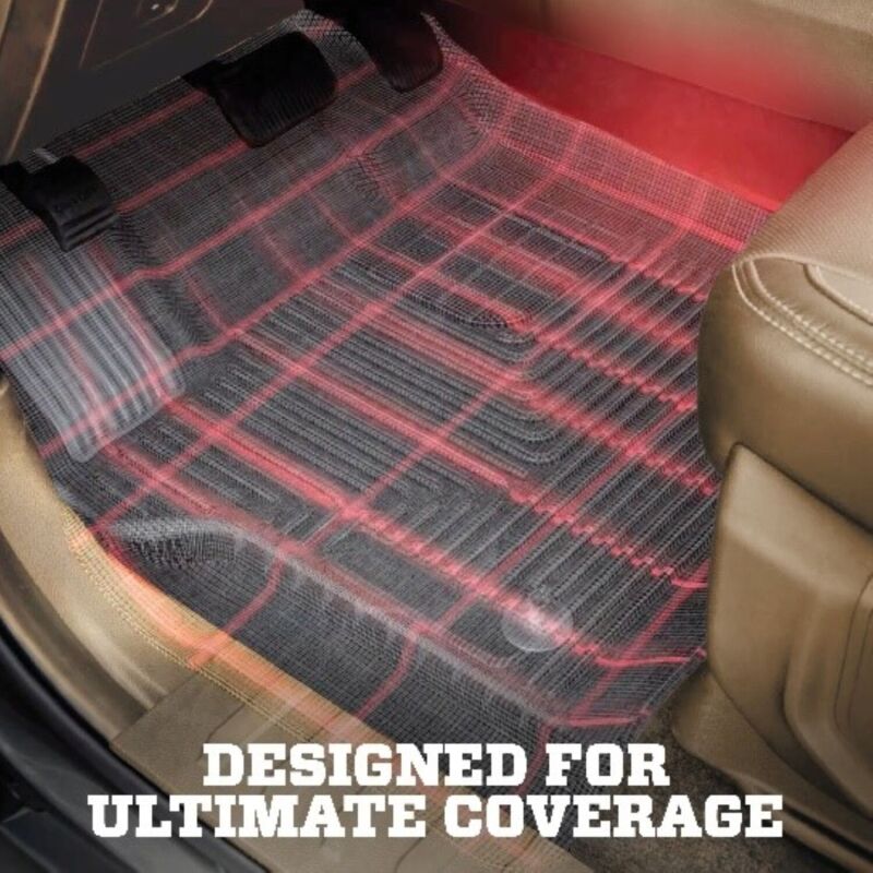 Husky Liners 11-12 Jeep Wrangler Unlimited (4 Door) WeatherBeater 2nd Row Black Floor Liners