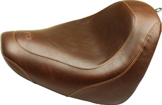 Mustang 06-17 Harley Softail Wide Tire (200mm) Wide Tripper Passenger Seat Diamond Stitch - Black
