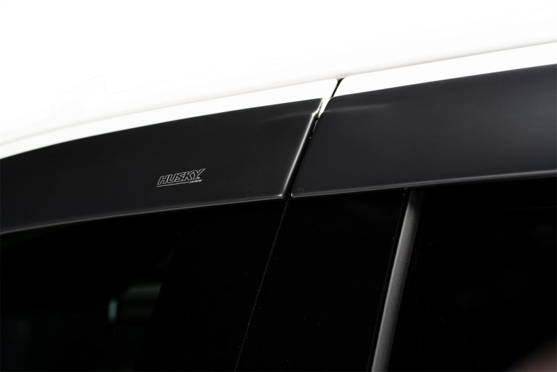 Husky Liners 15-25 Ford F-150 CC & 17-25 F-250/350/450 SD CC Ventvisor Low Pro (4pc) - Matte Blk