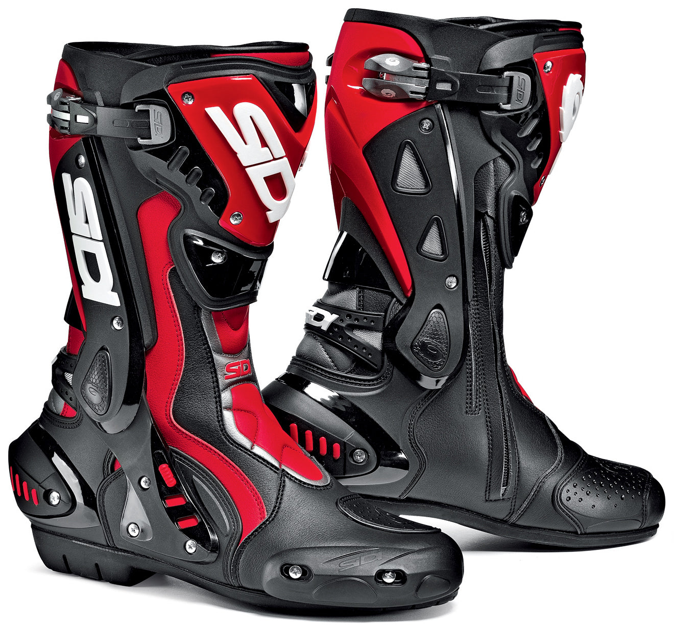 ST BOOT BK/RD 49