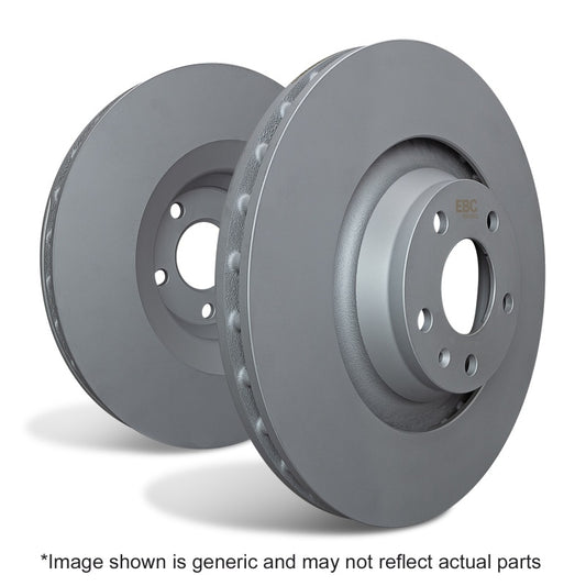 EBC 10-15 Jaguar XF 5.0 Supercharged (470) Premium Rear Rotors
