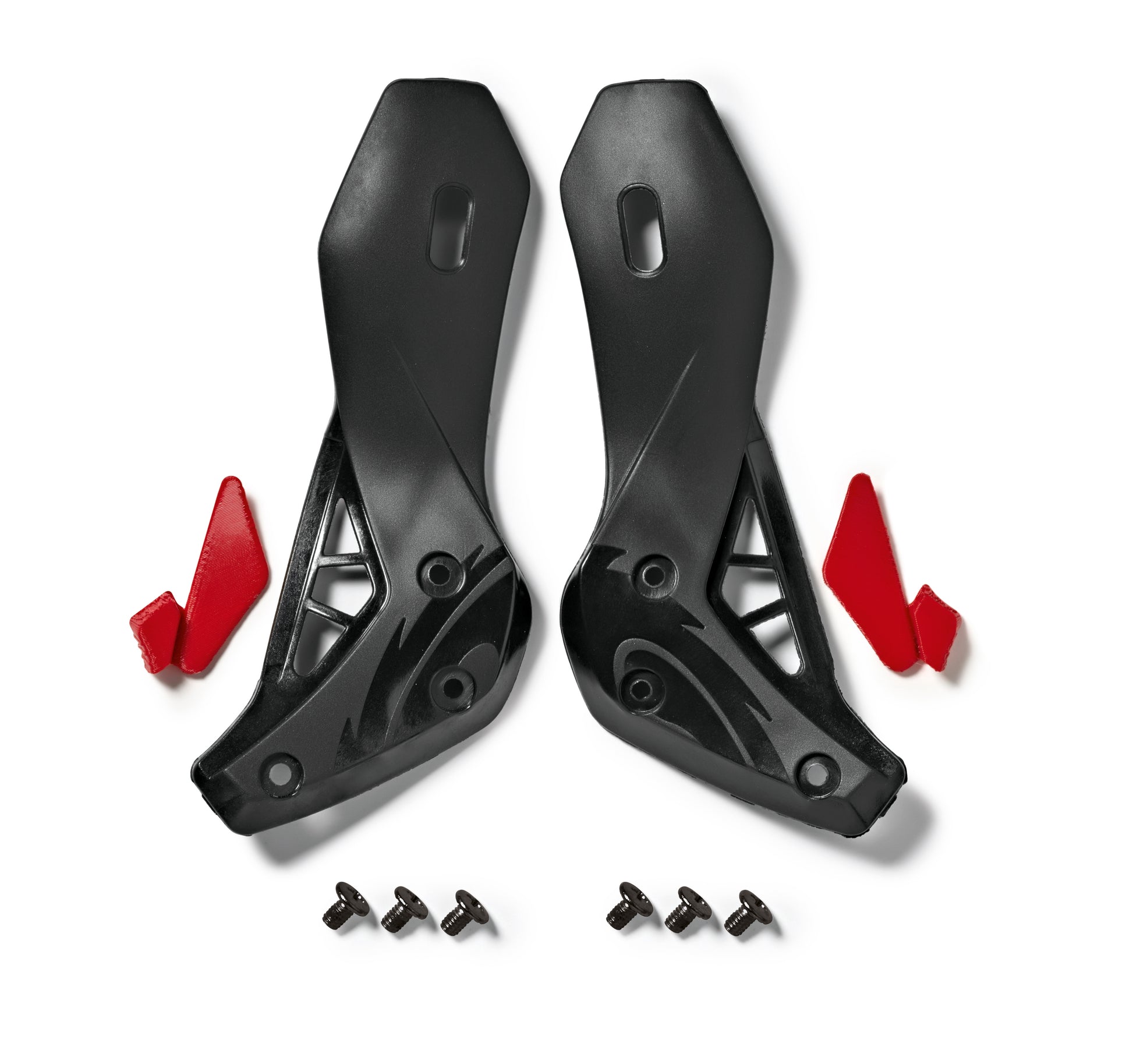 314 REX LW ANKL SPRT BK/RD48