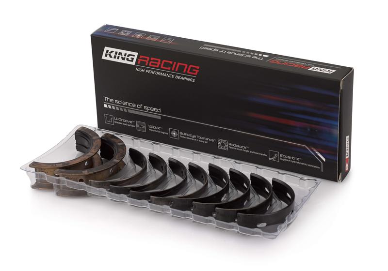 King Engine Bearings Volkswagen VR6 2.8L Performance Main Bearing Set - Size STD