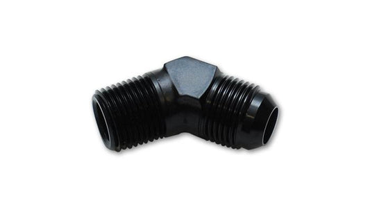 Vibrant -6AN to 3/8in NPT Female Swivel 90 Degree Adapter Fitting