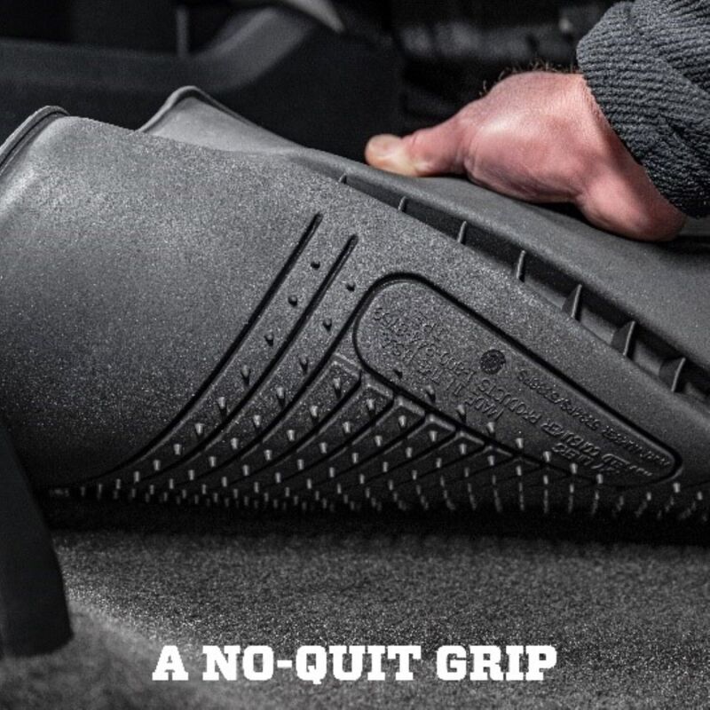 Husky Liners 11-12 Jeep Wrangler Unlimited (4 Door) WeatherBeater 2nd Row Black Floor Liners