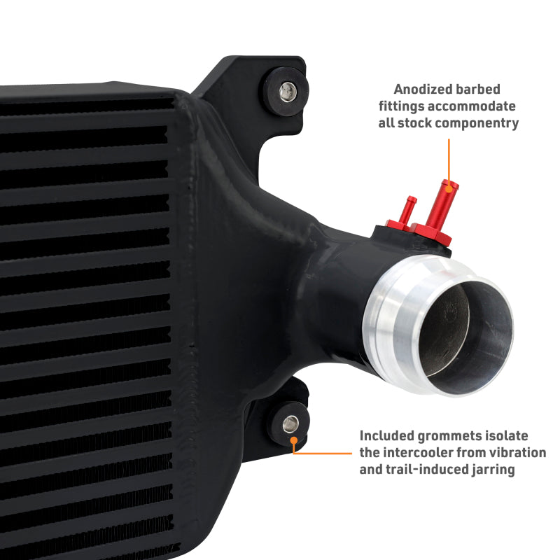 Mishimoto 2024+ Toyota Tacoma Performance Intercooler - Black