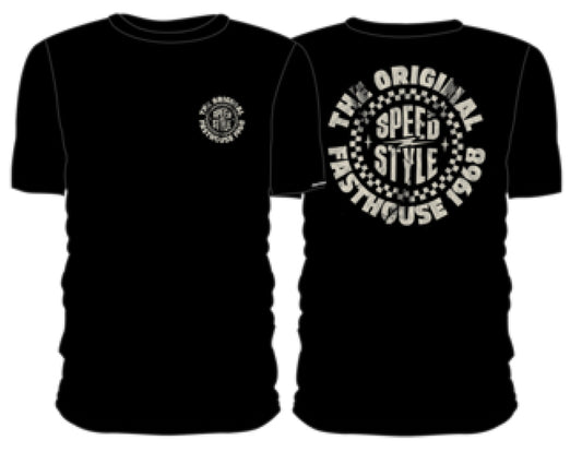 ORIGIN TEE BLACK MED