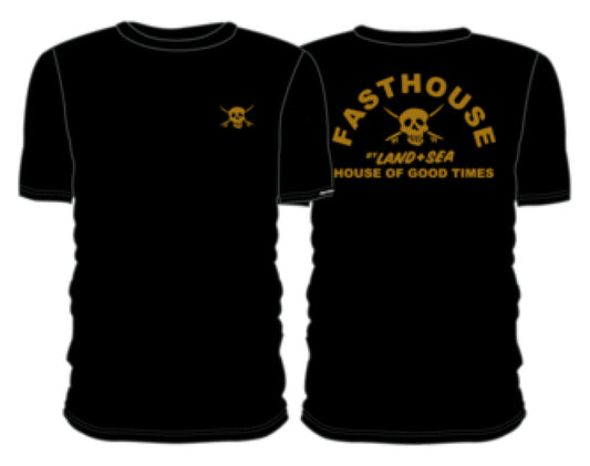 BREAK TEE BLACK MED