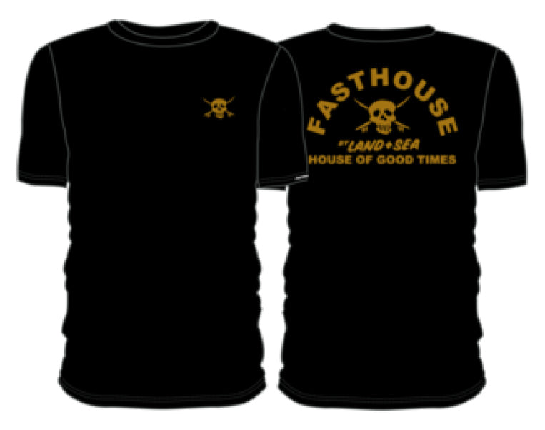 BREAK TEE BLACK LRG