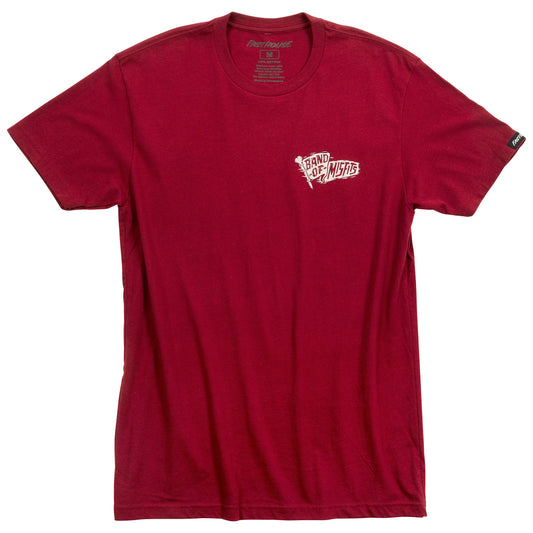MARAUDER TEE CARDINAL MED