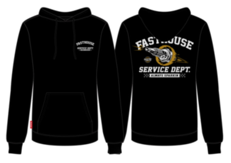 IGNITE PULLOVER BLK SML