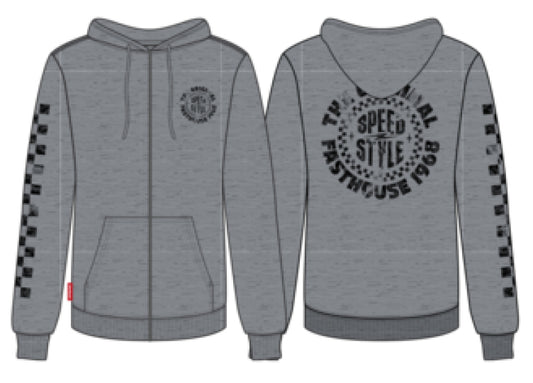 ORIGIN ZIP-UP GRAY 2XL