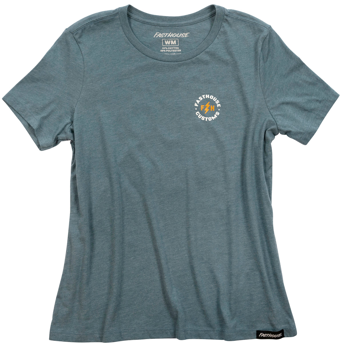 WM EASY RIDER TEE SLATE LRG