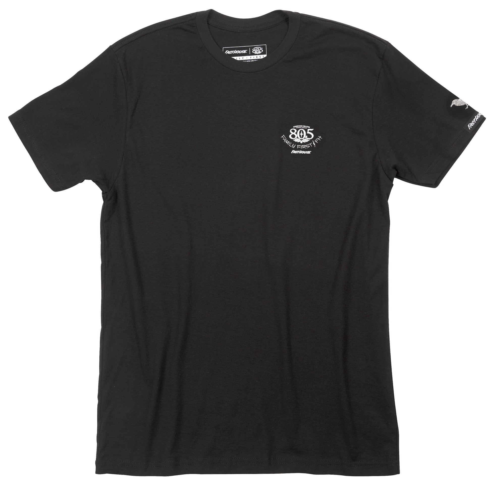 805 FAMILY FIRST TEE BLK SML