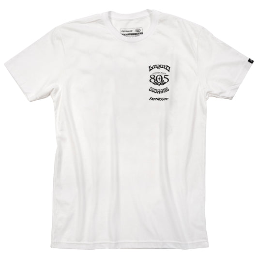 805 LIQUID COURAGE TEE WH MD