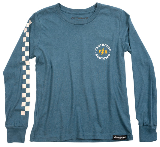 YTH EASY RIDER TEE TEAL MED