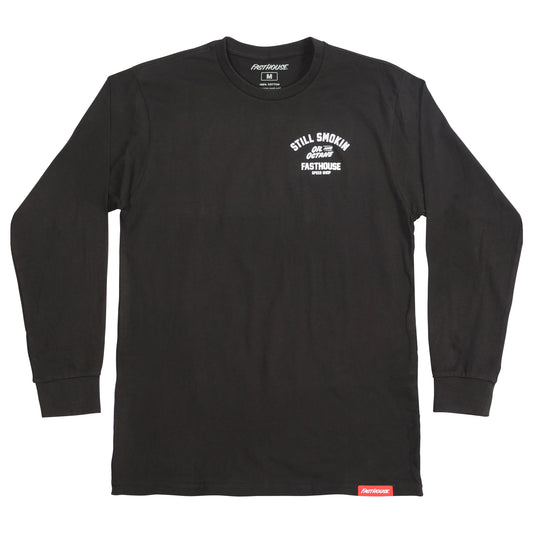 SMOKE OCTANE LS TEE BLK MED